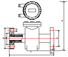 LDG1型法兰式电磁流量计(图1)